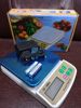 Electric Compact Kitchen Scale (Stainless Steel Plate) 1gm-10kg Capacity Model:SF-400A