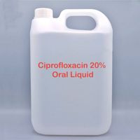 Veterinary Drug Ciprofloxacin 20% Oral Liquid